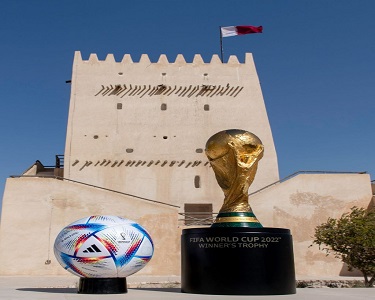 معرفی و رونمایی از توپ فوتبال جام جهانی ۲۰۲۲ قطر