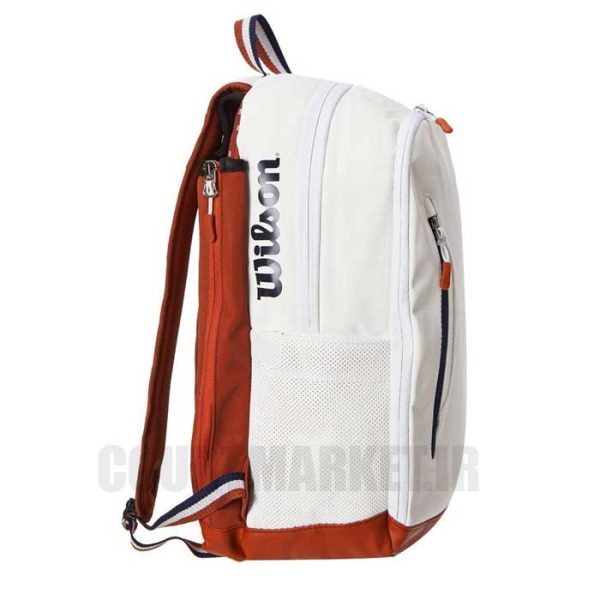 کوله تنیس ویلسون Roland Garros Backpack White